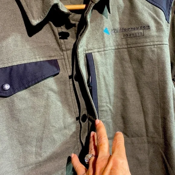 NWT Klattermusen Flannel Shirt, organic cotton & merino wool - Picture 6 of 6